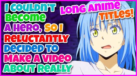 weird manga titles|10 Manga That Have Ridiculously Long Titles .